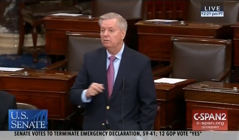 Lindsey Graham Loses What’s Left Of His Mind, Blocks Mueller Report From Going Public While Demanding Another Clinton Probe Lindsey Graham Loses What’s Left Of His Mind, Blocks Mueller Report From Going Public While Demanding Another Clinton Probe