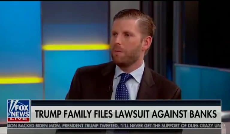 Eric Trump Threw His Sister Under The Bus On Live TV While Talking About POTUS’ Legal Strategy Eric Trump Threw His Sister Under The Bus On Live TV While Talking About POTUS’ Legal Strategy