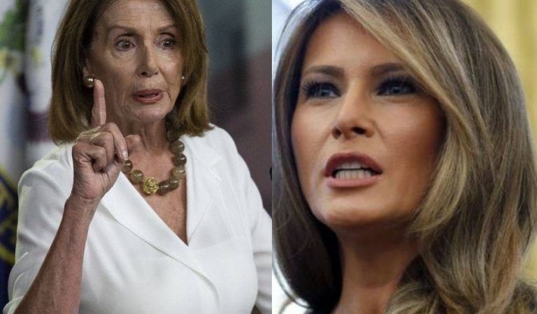 Pelosi Responds To Trump’s Attacks, Uses His Wife As An Example To Point Out His Hypocrisy Pelosi Responds To Trump’s Attacks, Uses His Wife As An Example To Point Out His Hypocrisy