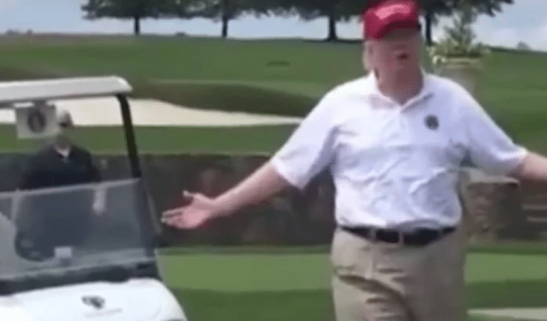 Top Republican Exposes Trump’s Odd Behavior During Golf Outing, Proves POTUS Is Terrified Of Mueller