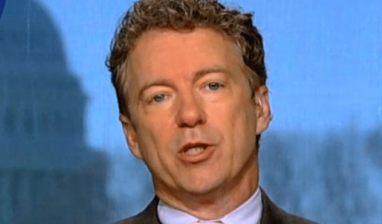 Rand Paul Just Admitted To Delivering Secret Letter Between Trump And Putin