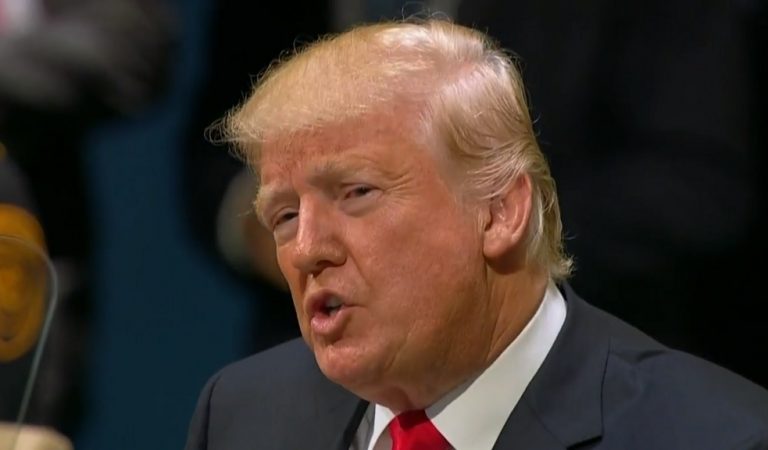 Embarrassed Trump Tries To Play Off Laughter At UN, Makes Himself Look Like An Even Bigger Idiot In Front Of Reporters