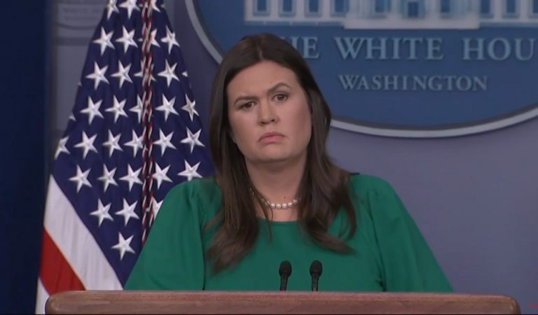 CNN Reporter Blasts Sarah Sanders During Press Briefing, Puts Her On The Spot Over Trump’s Comments About Media