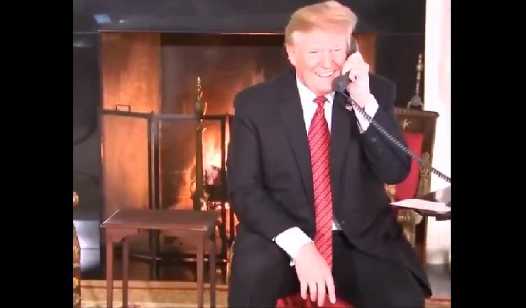 Trump The Grinch Ruins Christmas For An Unsuspecting 7-Year-Old, Questions Whether Santa Exists