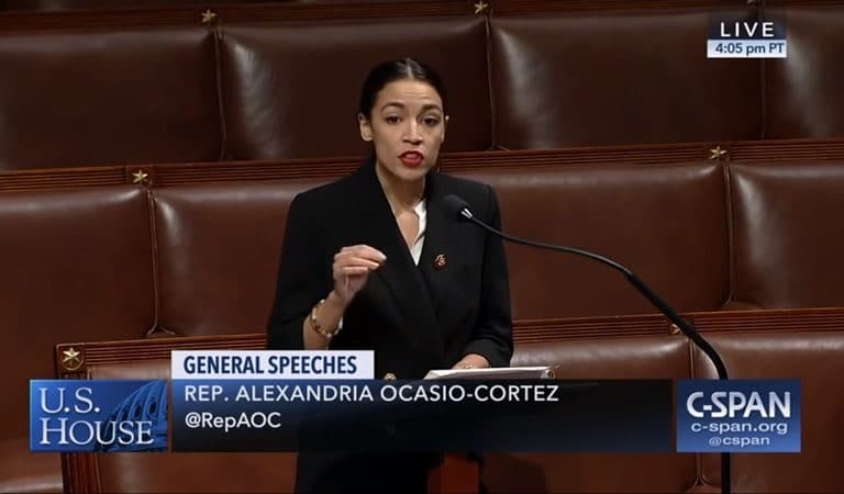 Rep. Alexandria Ocasio-Cortez Just Destroyed Trump During Her First Speech On The House Floor