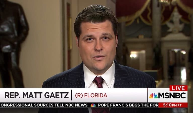 Matt Gaetz Made Stunning Admission To Trump After Cohen Testimony, Told POTUS He Was Happy To Threaten Cohen For Him