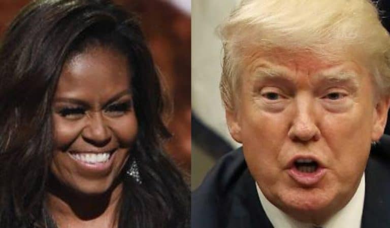 Michelle Obama Reminds People Why She Was Voted “Most Admired Woman” With Response To Trump’s Racist Tweets