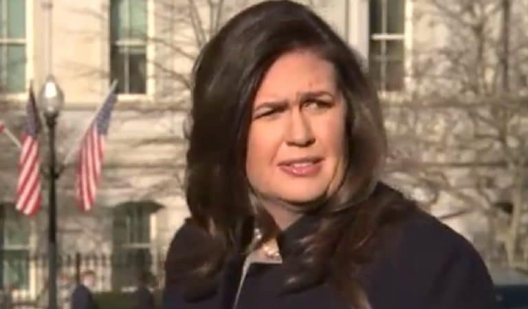 Sarah Sanders Tweets Farewell Message As She Leaves White House For The Last Time, Internet’s Response Is Gold