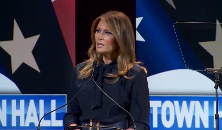 Melania Trump Just Issued Ironic Tweet About Drug Addiction, Internet Tears Her To Shreds