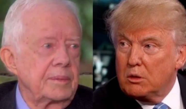 Jimmy Carter Reveals Trump Called Him In A Panic Over Weekend, Exposes Insecurity About China