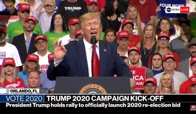 Trump Viciously Attacks Press During Florida Rally, Turns Crowd Against Them