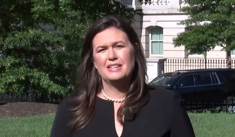 Sarah Sanders Spirals Out Of Control During Press Interviews, Stress Of Lying Getting To Her