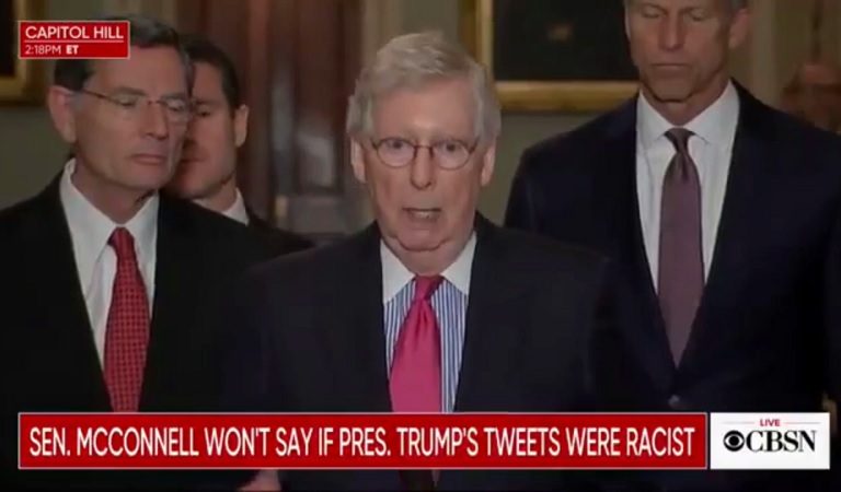 Reporter Puts McConnell In The Hot Seat, Asks If It’s Okay To Tell His Immigrant Wife To “Go Back To Your Country”