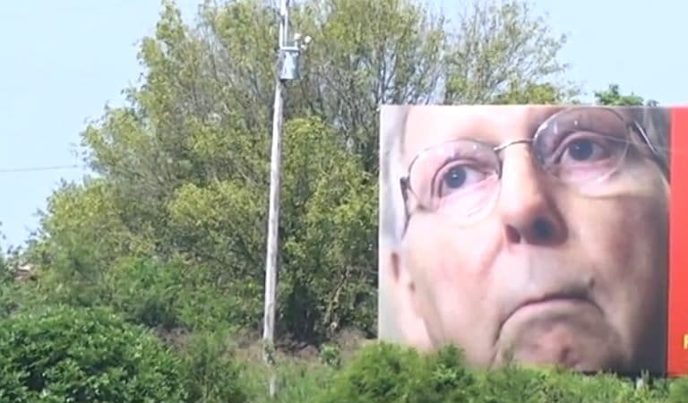Kentucky Puts Up Billboard Addressed To Mitch McConnell, Sends Clear Message