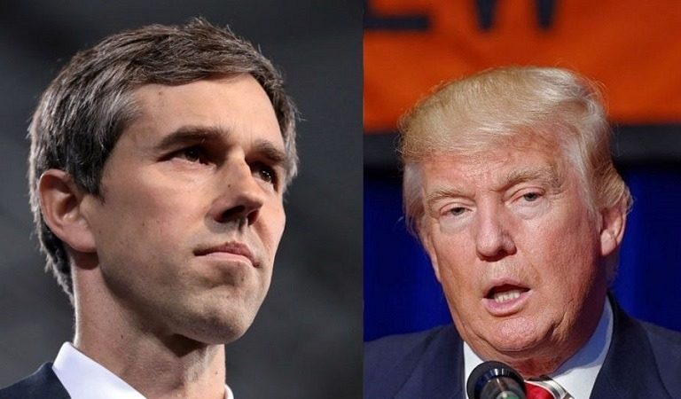 Right Before Trump Leaves For El Paso, He Makes Fun Of Beto’s Hispanic Name And Tells Him To “Be Quiet”
