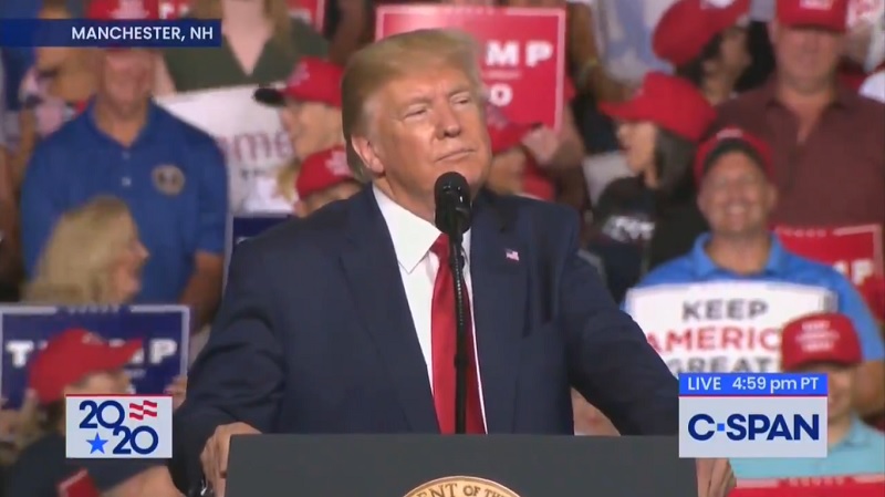 Trump Makes Fun Of Protester During Rally For Purportedly Being ...