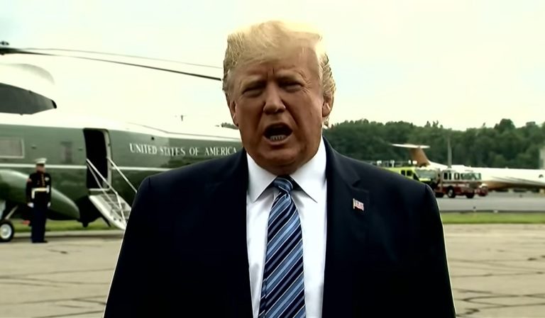 Reporter Just Asked Trump If He Thinks The Clintons Are Involved In Epstein’s Death