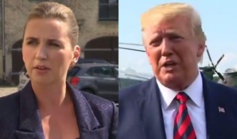Trump Calls Danish PM “Nasty” After He Cancels Visit Over Her Refusal To Sell Greenland, She Responds