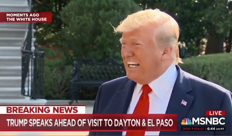 Trump Just Seemingly Agreed With El Paso Shooter’s Manifesto In Response To Reporter’s Question