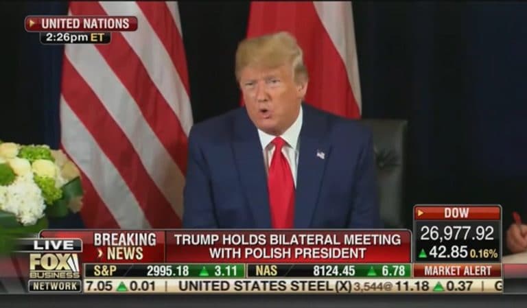 Watch As Reporter Calls Trump Out To His Face For Acting Like He Can’t Release Ukraine Transcript
