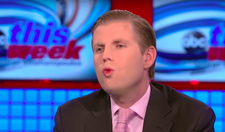 Eric Trump Just Posted Ill-Timed Tweet, Americans Respond: “Your Timing Is Amazing!”