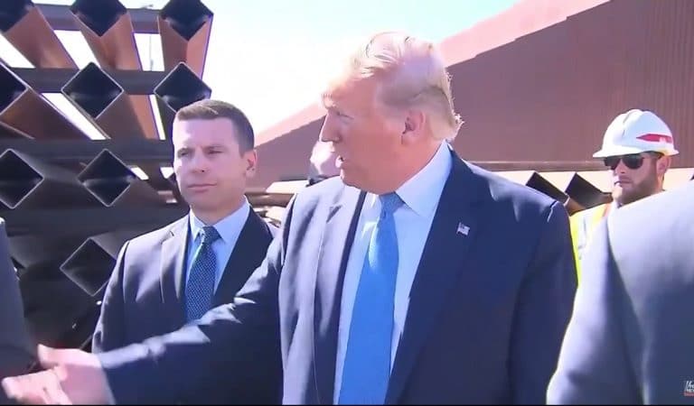 Trump Was About To Reveal Secret Technology About Border Wall Until General Stops Him