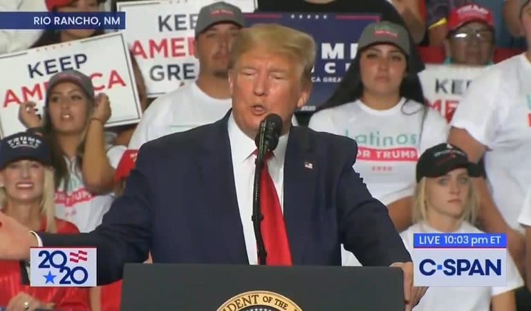 Trump Called Out Hispanic Advisor During New Mexico Rally, Said He Might Not Actually Be Hispanic Since He Looks White